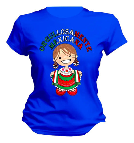 Playera Lele Adelita Viva Mexico 15 De Septiembre Orgullo