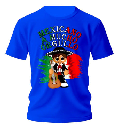 Playera 15 De Septiembre Orgullo Mexicano Mariachi Mariachi