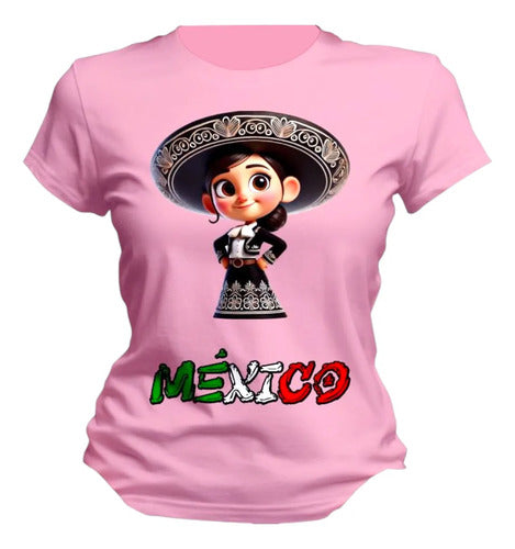 Playera Mariachi Viva Mexico 15 De Septiembre Personaliza