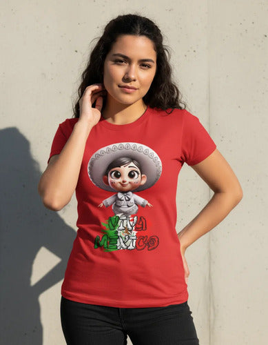 Playera Mariachi Viva Mexico 15 De Septiembre Personaliza