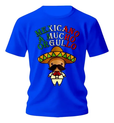 Playera Orgullo Mexicano 15 De Septiembre Unisex Ranchero