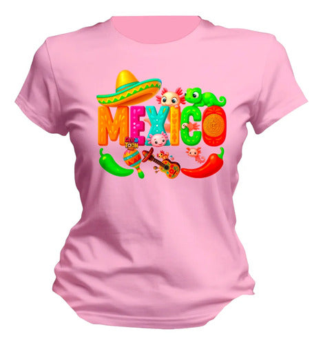 Playera Mexico 15 De Septiembre Todas Las Tallas