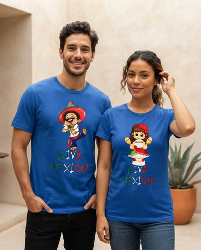 Duo De Playera Muñeca Mexicana Borracho Conjunto Fiesta Duo