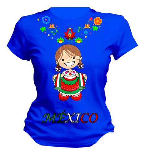 Playera Folclorica Mexicana Adelita Lele Dama Adelita 2