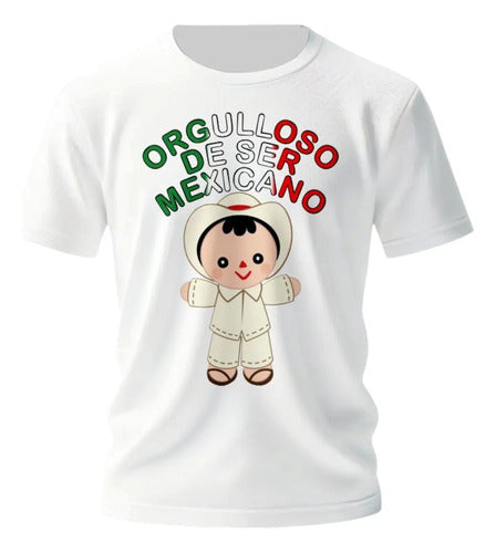 Playera Orgullo Mexicano 15 De Septiembre Unisex Veracruzano