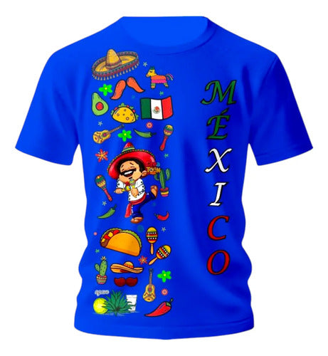 Playera 15 De Septiembre Tradicional Veracruzano Lele