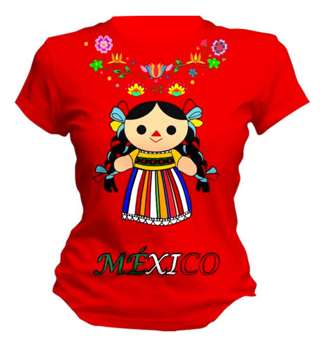 Playera Folclorica Mexicana Adelita Lele Dama Lele 2