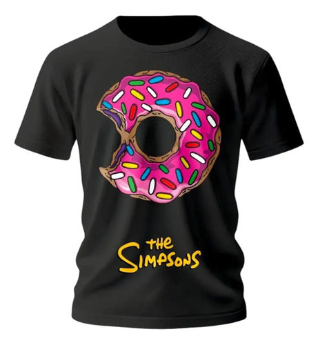 Playera Para Duo Pareja Homero Dona Duff Personaliza