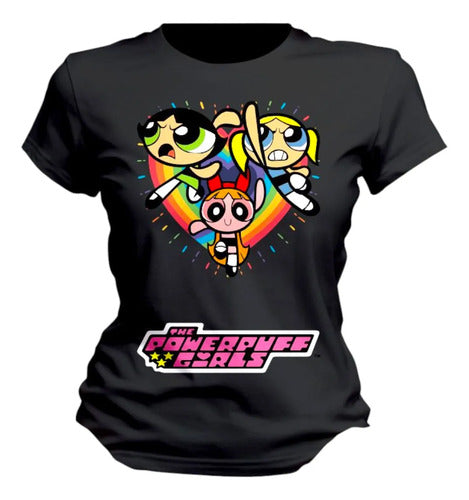 Playera Chicas Super Poderosas Colores Personaliza