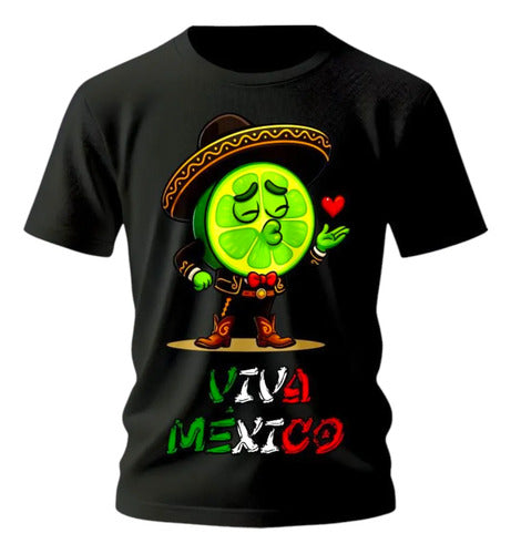 Playera Limon Y Cebolla 15 De Septiembre Viva Mexico Limon