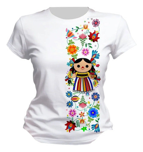 Playera 15 De Septiemnbre Ranchero Lele Muñeca Personaliza