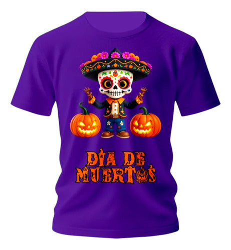 Playera Mexicana Catrín Día De Muertos Mariachi Mariachi