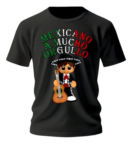Playera Mariachi Lele Mexico Fiestas Patrias Mexicano
