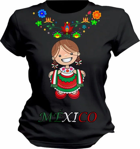 Playera Folclorica Mexicana Adelita Lele Dama Adelita 2