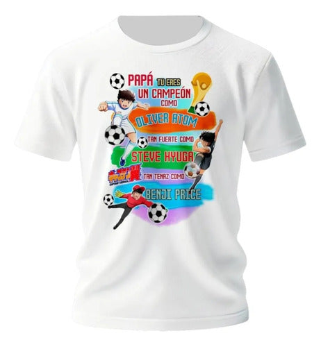 Playera Dia Del Padre Frase Papa Hijo Personajes Personaliza