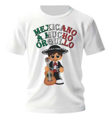 Playera Mariachi Lele Mexico Fiestas Patrias Mexicano