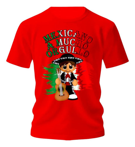 Playera 15 De Septiembre Orgullo Mexicano Mariachi Mariachi