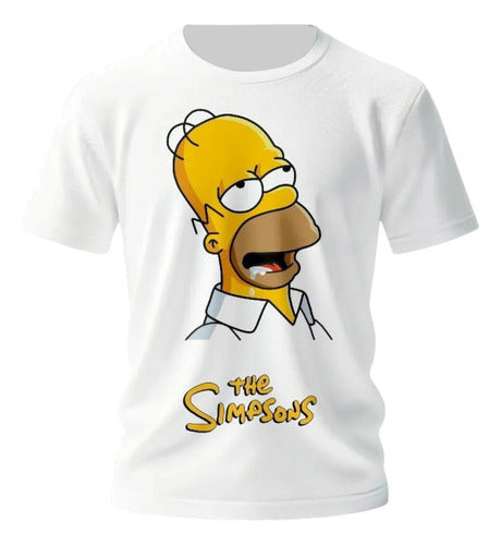 Playera Para Duo Pareja Homero Dona Duff Personaliza