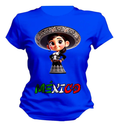 Playera Mariachi Viva Mexico 15 De Septiembre Personaliza