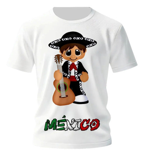 Playera Mariachi Lele Mexico Fiestas Patrias Mexicano Musico
