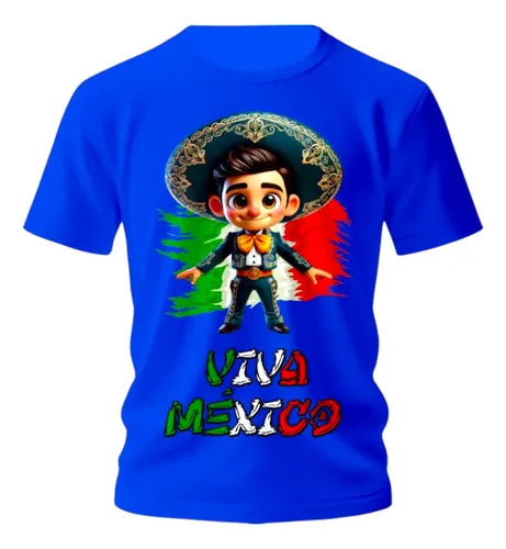Playera 15 De Septiembre Mariachi Fiestas Patrias Mexico