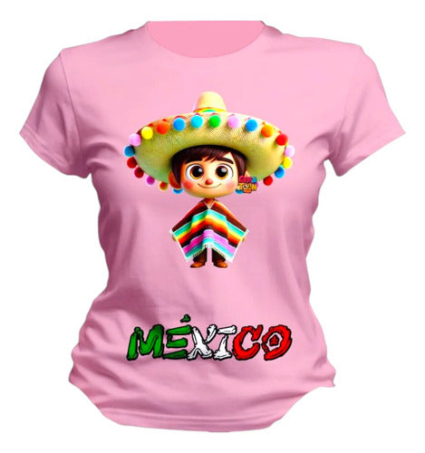 Playera Niño Niña 15 De Septiembre Personaliza Niño