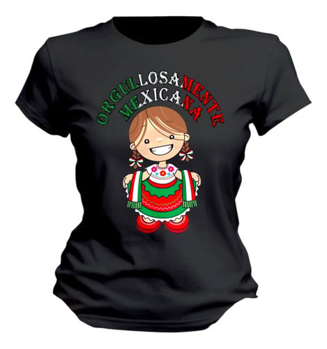 Playera Lele Adelita Viva Mexico 15 De Septiembre Orgullo