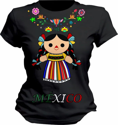 Playera Folclorica Mexicana Adelita Lele Dama Lele 2