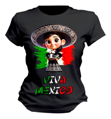 Playera 15 De Septiembre Mariachi Fiestas Patrias Mexico