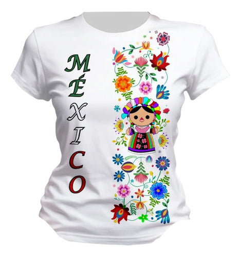 Playera Tradicional 15 De Septiembre Ajolote Lele Lele
