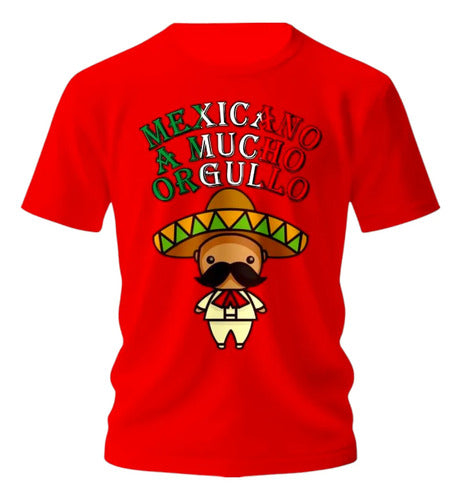 Playera Orgullo Mexicano 15 De Septiembre Unisex Ranchero