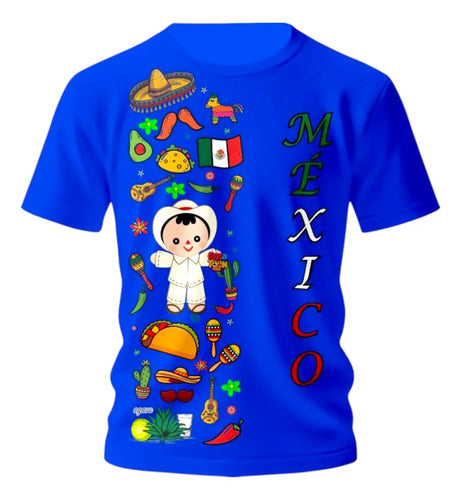Playera 15 De Septiembre Tradicional Veracruzano Lele