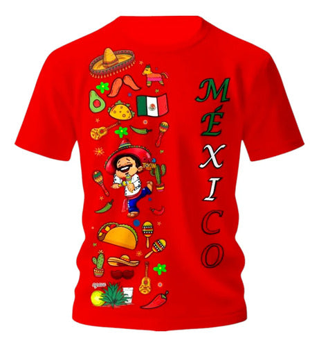 Playera 15 De Septiembre Tradicional Veracruzano Lele