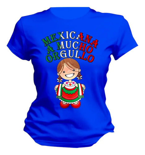 Playera Orgullo Mexicano 15 De Septiembre Unisex Adelita