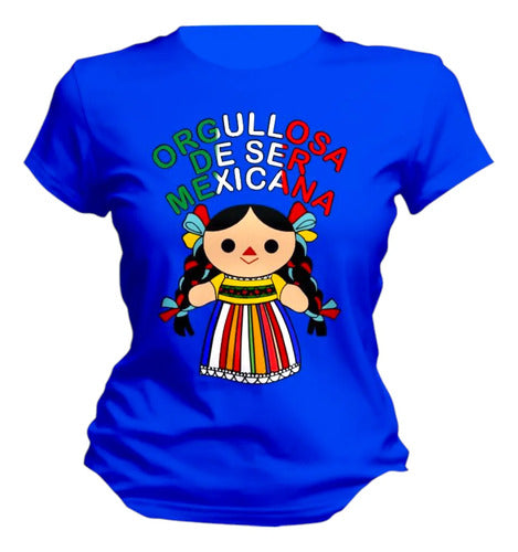 Playera Orgullo Mexicano 15 De Septiembre Unisex Lele