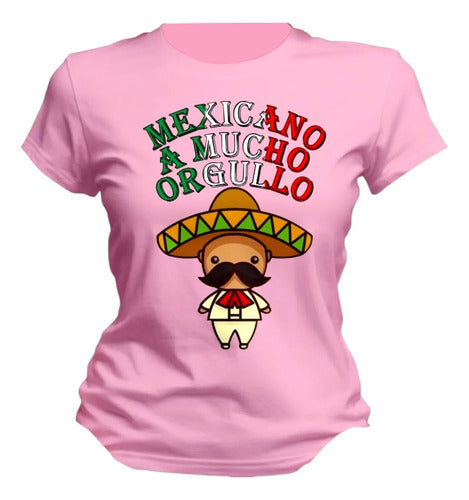 Playera Orgullo Mexicano 15 De Septiembre Unisex Ranchero