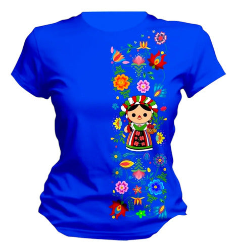 Playera 15 De Septiembre Lele Adelita Tematica Mexicana