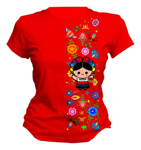 Playera 15 De Septiembre Lele Adelita Tematica Mexicana