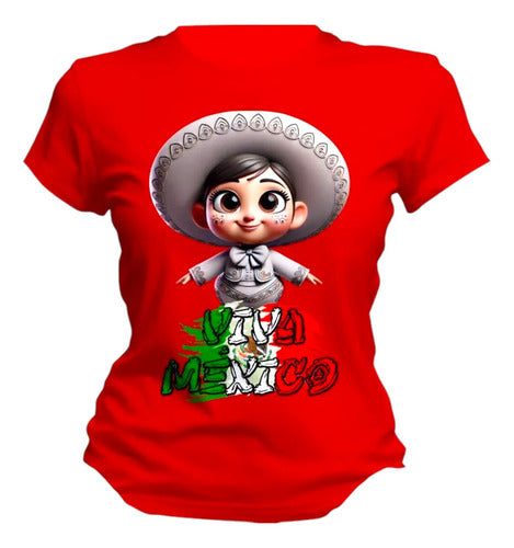Playera Mariachi Viva Mexico 15 De Septiembre Personaliza
