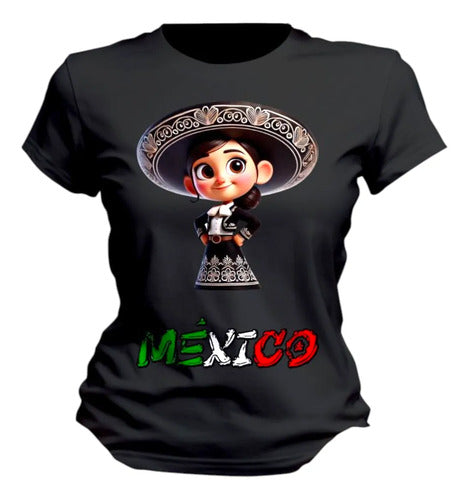 Playera Mariachi Viva Mexico 15 De Septiembre Personaliza