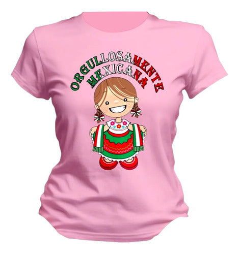 Playera Lele Adelita Viva Mexico 15 De Septiembre Orgullo