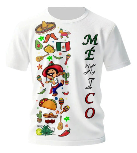 Playera 15 De Septiembre Tradicional Veracruzano Lele
