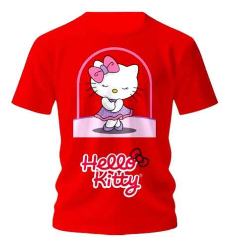 Playera Hello Kitty Ballet Varios Diseños Personaliza