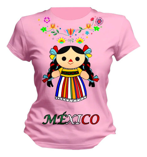 Playera Folclorica Mexicana Adelita Lele Dama Lele 2