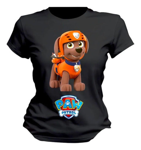 Playera Paw Patrol Zumba Patrulla Canina Personaliza
