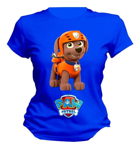 Playera Paw Patrol Zumba Patrulla Canina Personaliza