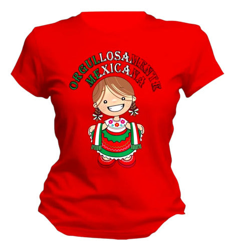 Playera Lele Adelita Viva Mexico 15 De Septiembre Orgullo