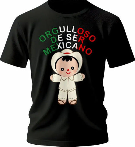 Playera Orgullo Mexicano 15 De Septiembre Unisex Veracruzano