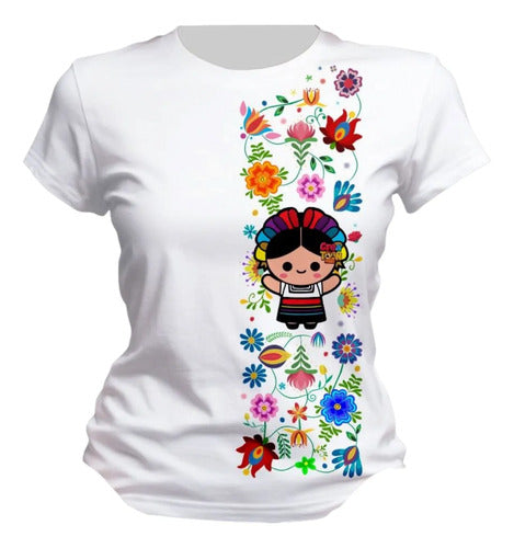 Playera 15 De Septiembre Lele Adelita Tematica Mexicana