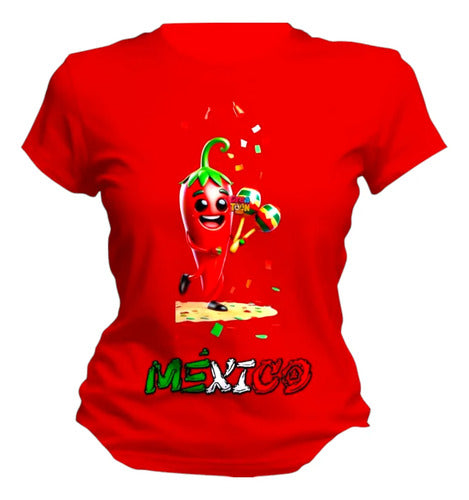 Playera Para Duo 15 De Septiembre Fiestas Patrias Mexicana